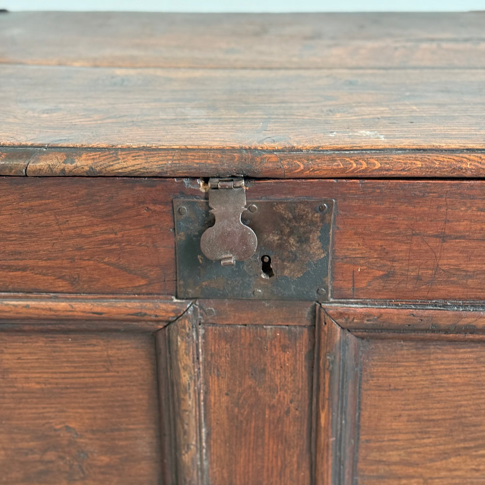 
                  
                    Antique 18th Century Oak Chest
                  
                