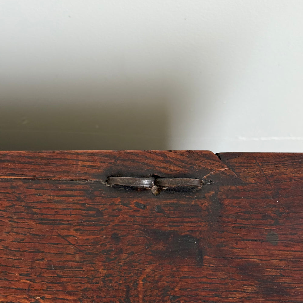
                  
                    Antique 18th Century Oak Chest
                  
                