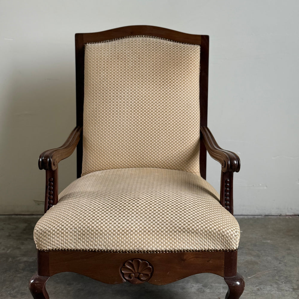 Georgian Style Mahogany Armchair