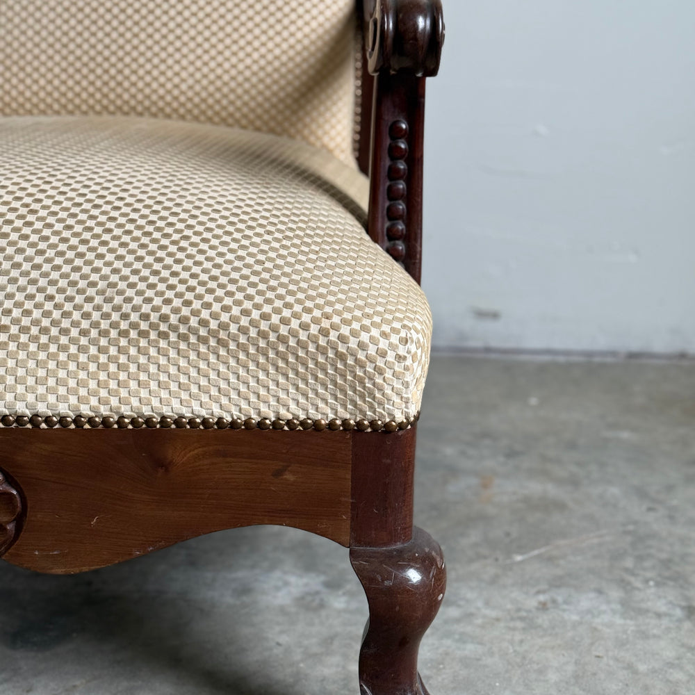 
                  
                    Georgian Style Mahogany Armchair
                  
                