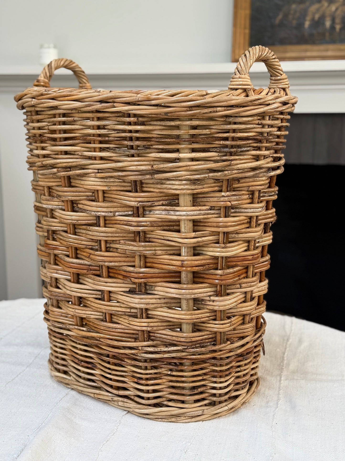 Handmade French Country Manor Basket
