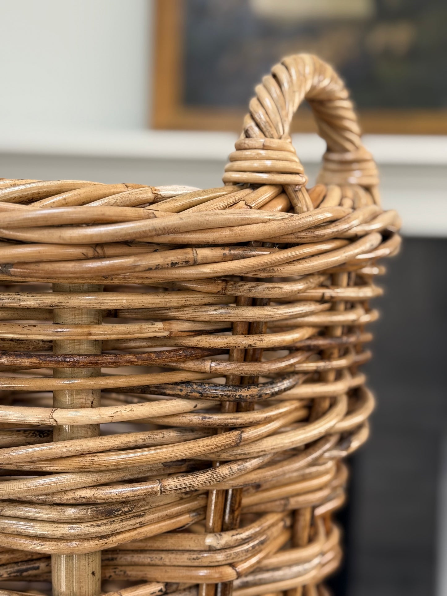 Handmade French Country Manor Basket