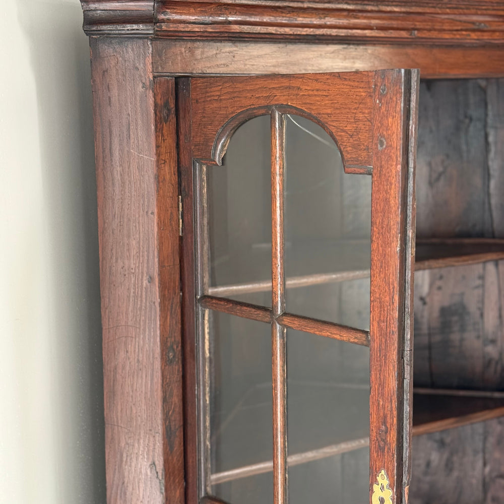
                  
                    George III Oak Corner Cupboard
                  
                