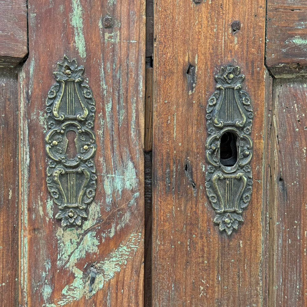 
                  
                    Antique Portuguese Scrubbed Pine Cabinet
                  
                