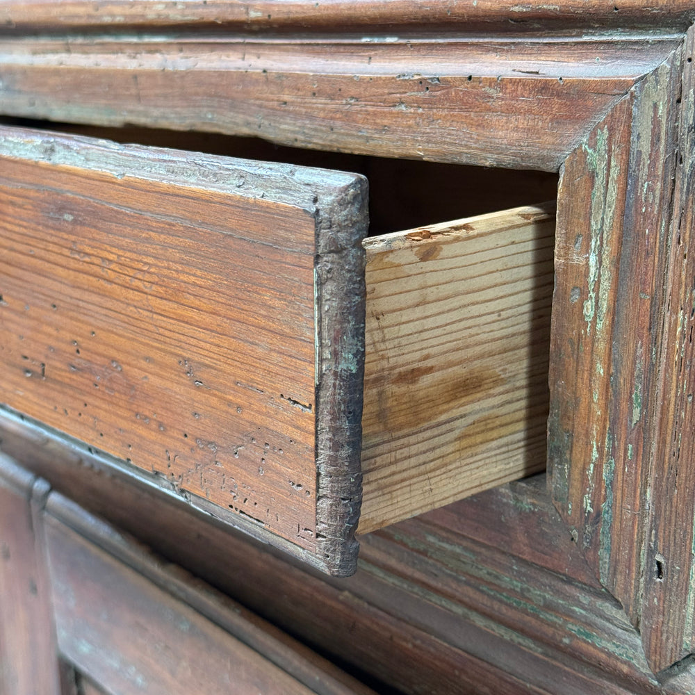
                  
                    Antique Portuguese Scrubbed Pine Cabinet
                  
                