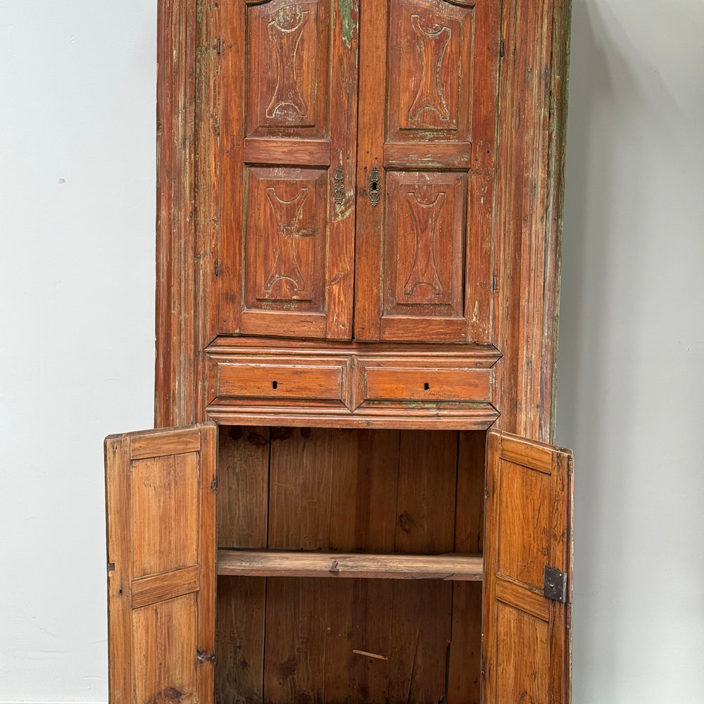 
                  
                    Antique Portuguese Scrubbed Pine Cabinet
                  
                