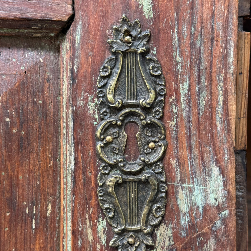 
                  
                    Antique Portuguese Scrubbed Pine Cabinet
                  
                