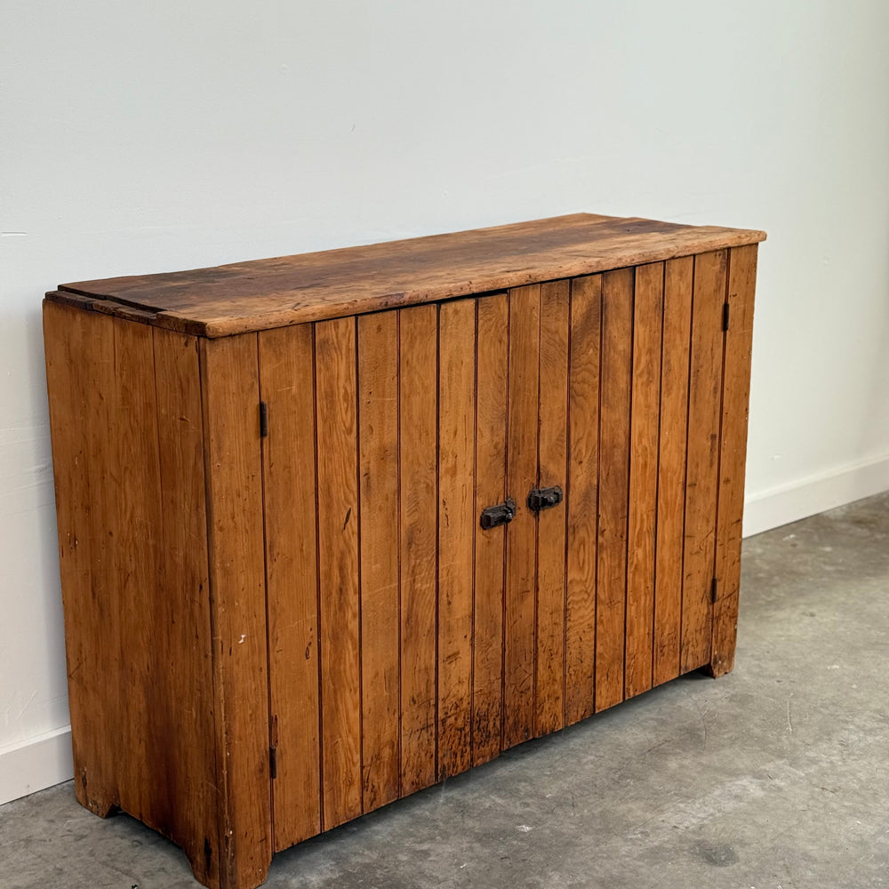 Rustic Pine Cabinet
