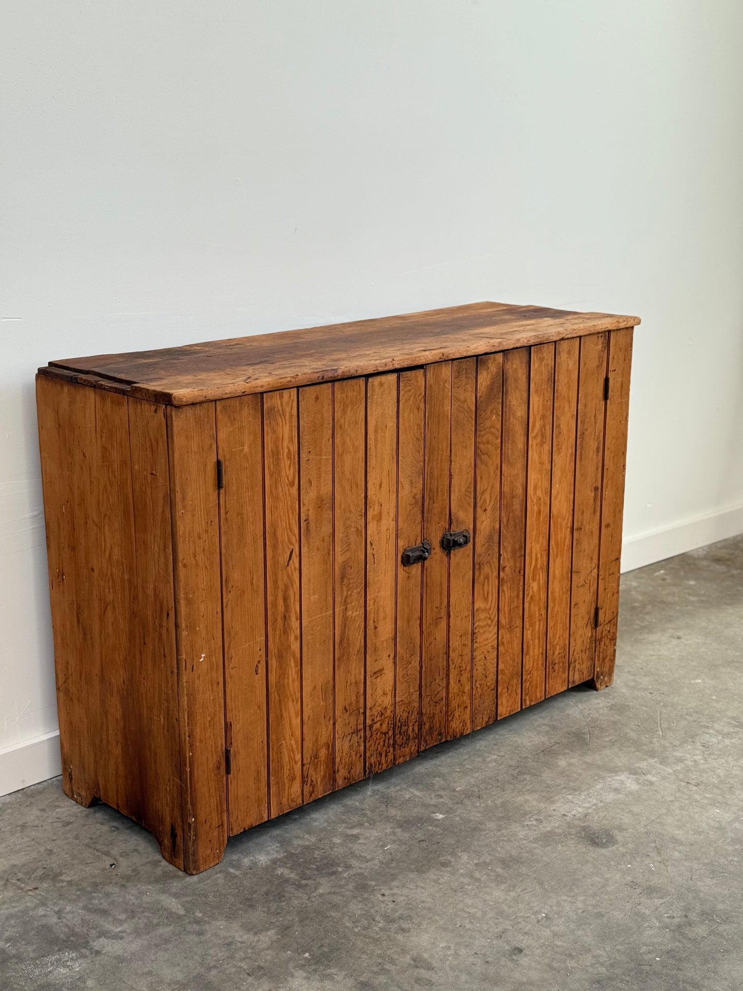 Rustic Pine Cabinet