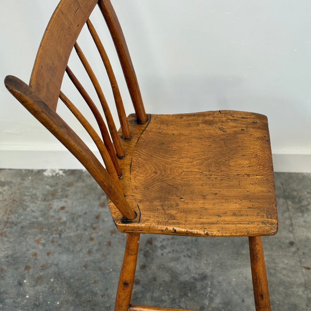 
                  
                    Set Of 6 Vintage Thumb Back Windsor Side Chairs
                  
                