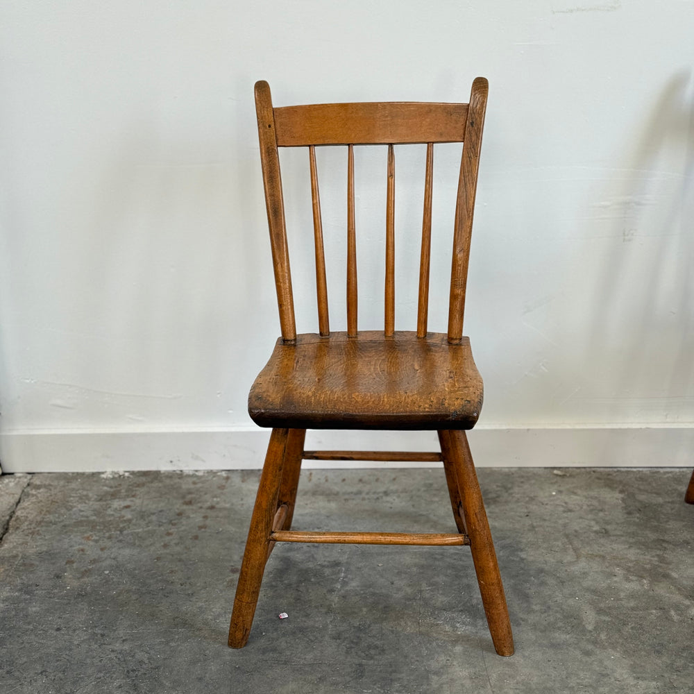 
                  
                    Set Of 6 Vintage Thumb Back Windsor Side Chairs
                  
                