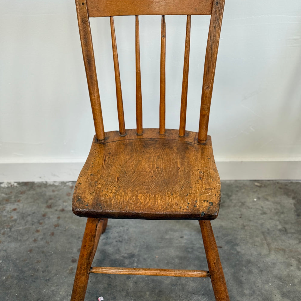 
                  
                    Set Of 6 Vintage Thumb Back Windsor Side Chairs
                  
                