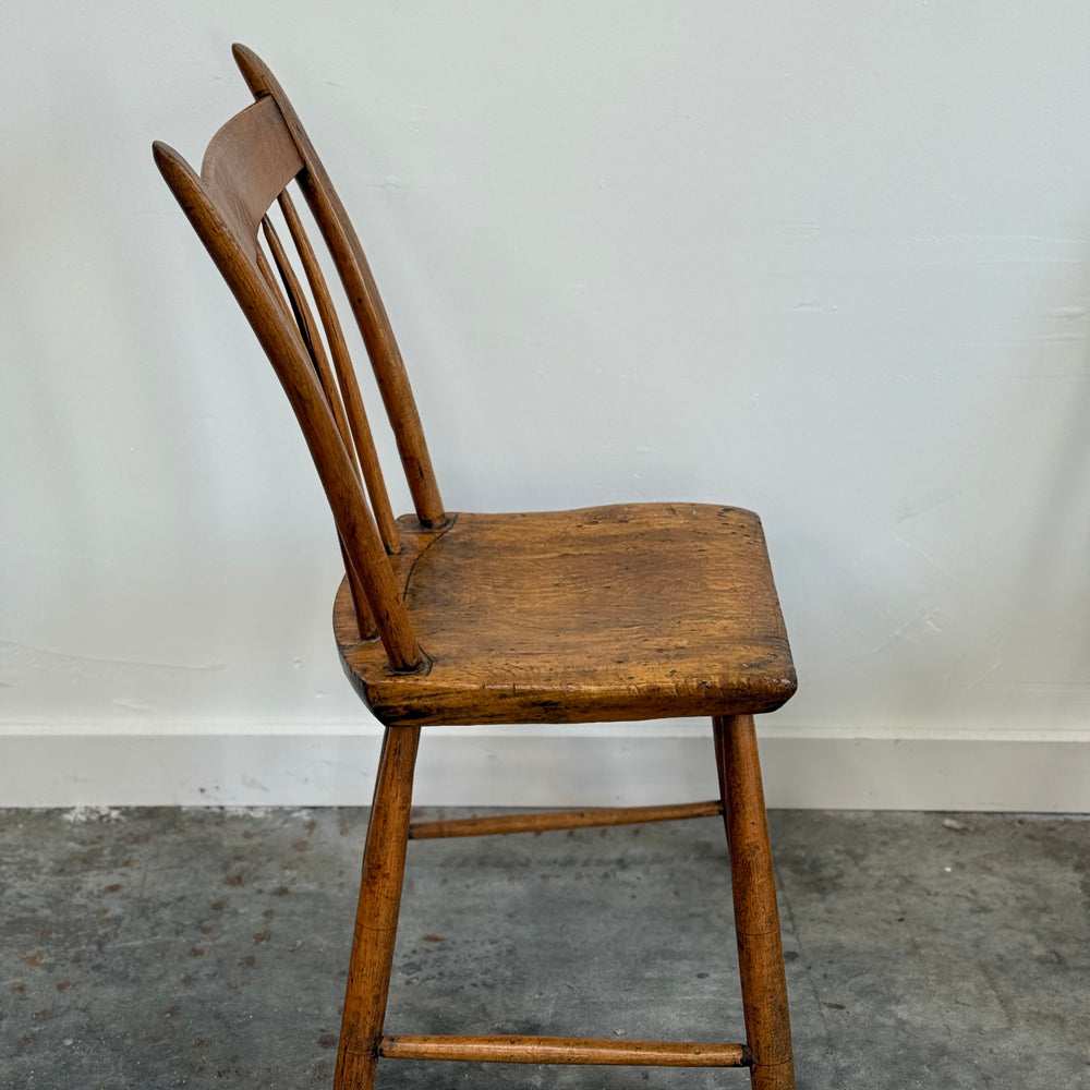 
                  
                    Set Of 6 Vintage Thumb Back Windsor Side Chairs
                  
                