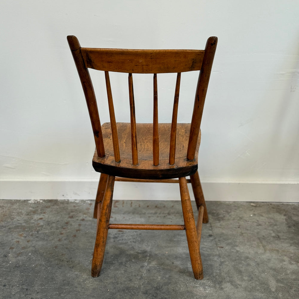 
                  
                    Set Of 6 Vintage Thumb Back Windsor Side Chairs
                  
                
