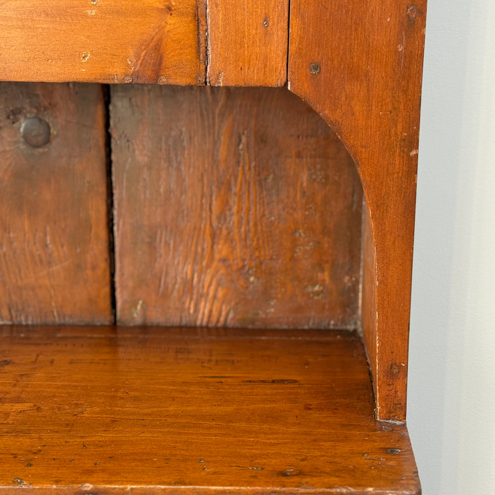 
                  
                    Antique Country Pine Stepback Cupboard
                  
                