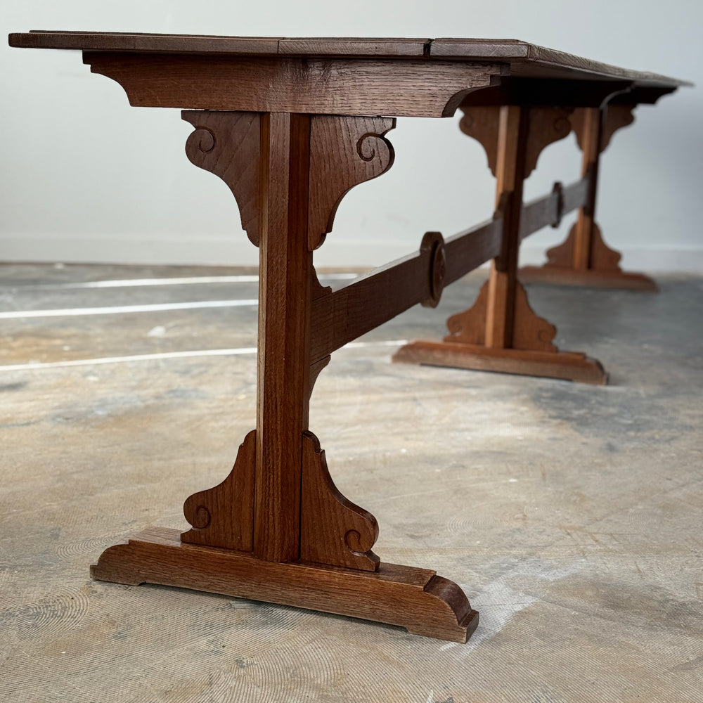 Antique French Monastery Table. C.1890