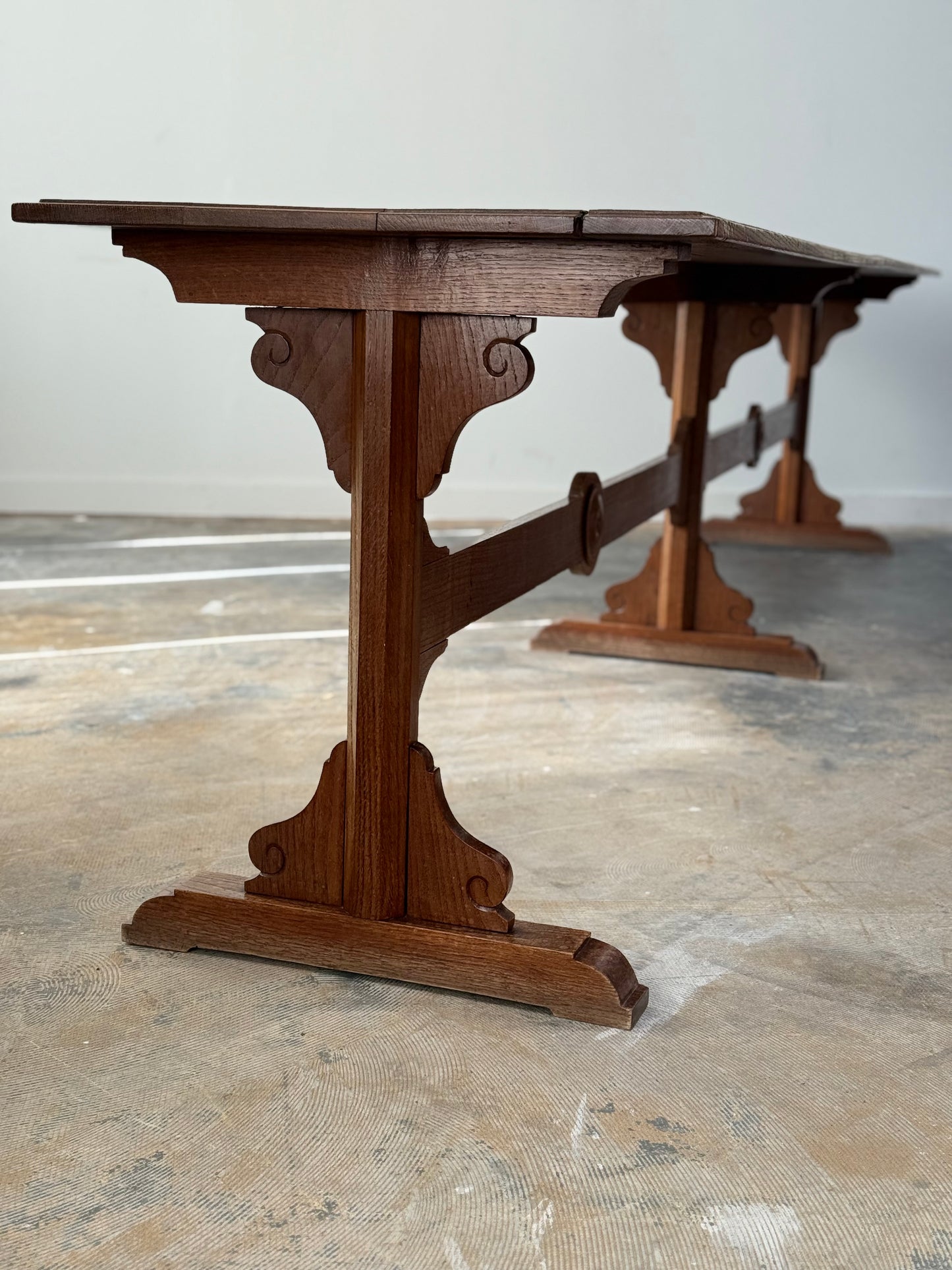 Antique French Monastery Table. C.1890