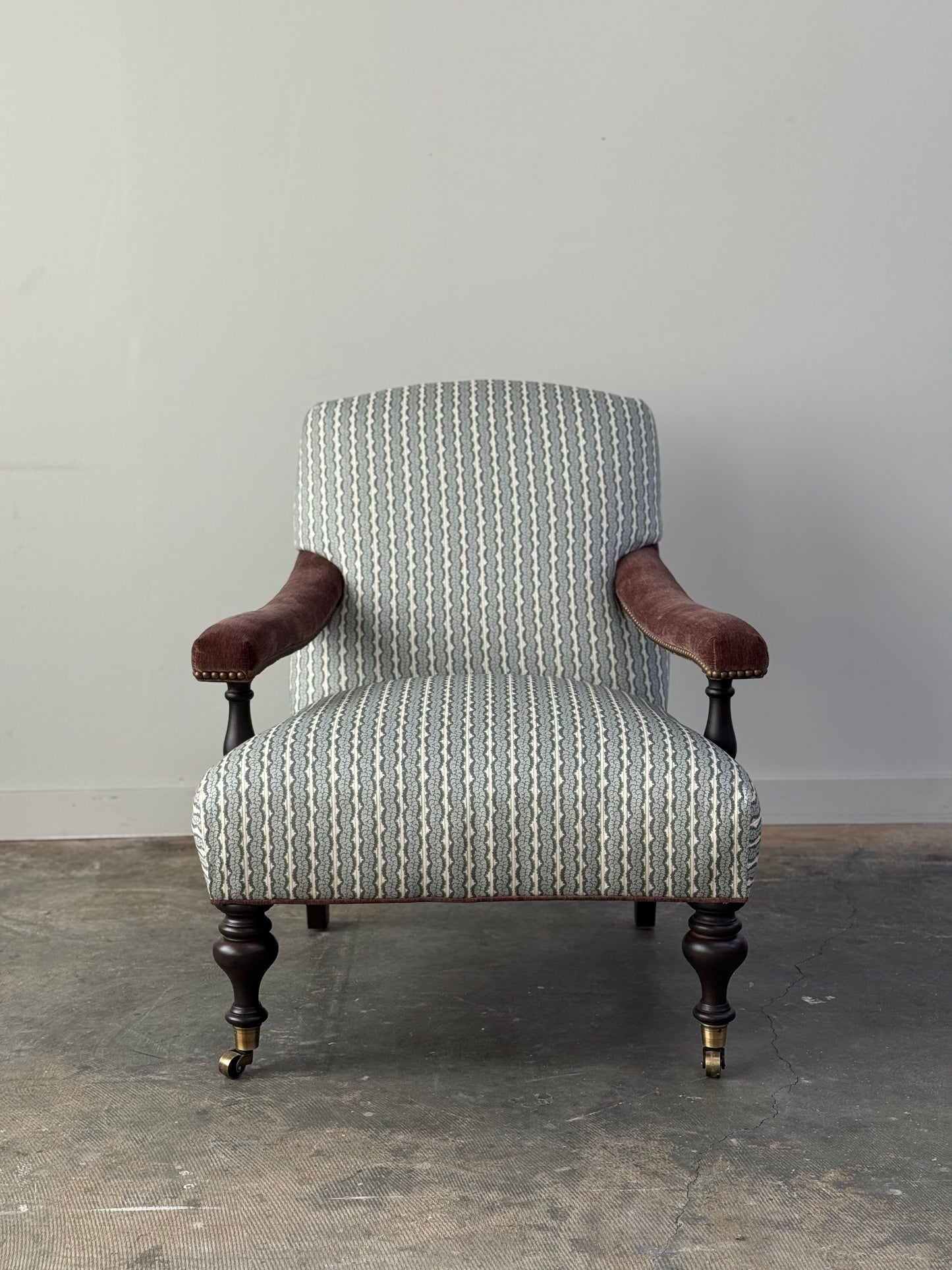 Adela Library Chair in Thyme