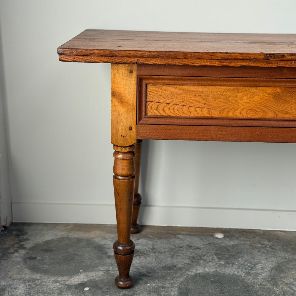 Large Antique American Console Table
