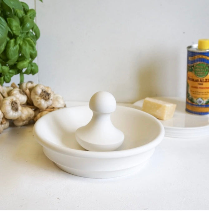 John Julian Handmade Bowl Mortar and Pestle