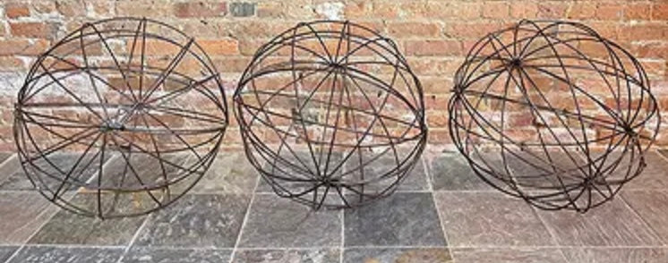 French Iron Garden Spheres