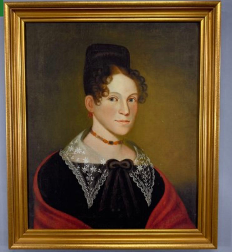 Photographic Copy After Zedekiah Belknap, Portrait Of A Young Lady, 21st Century