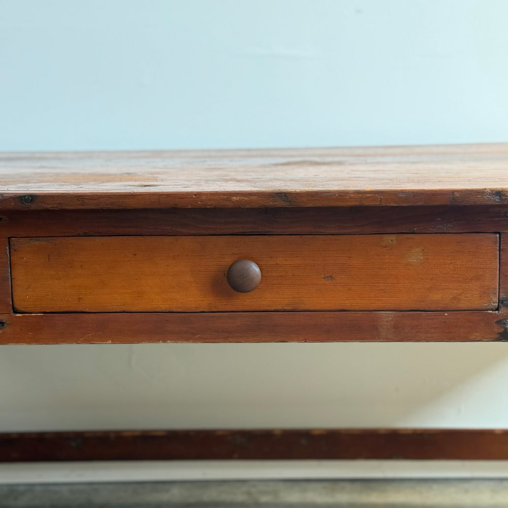 
                  
                    19th Century Dinning Table with Stretcher Base
                  
                
