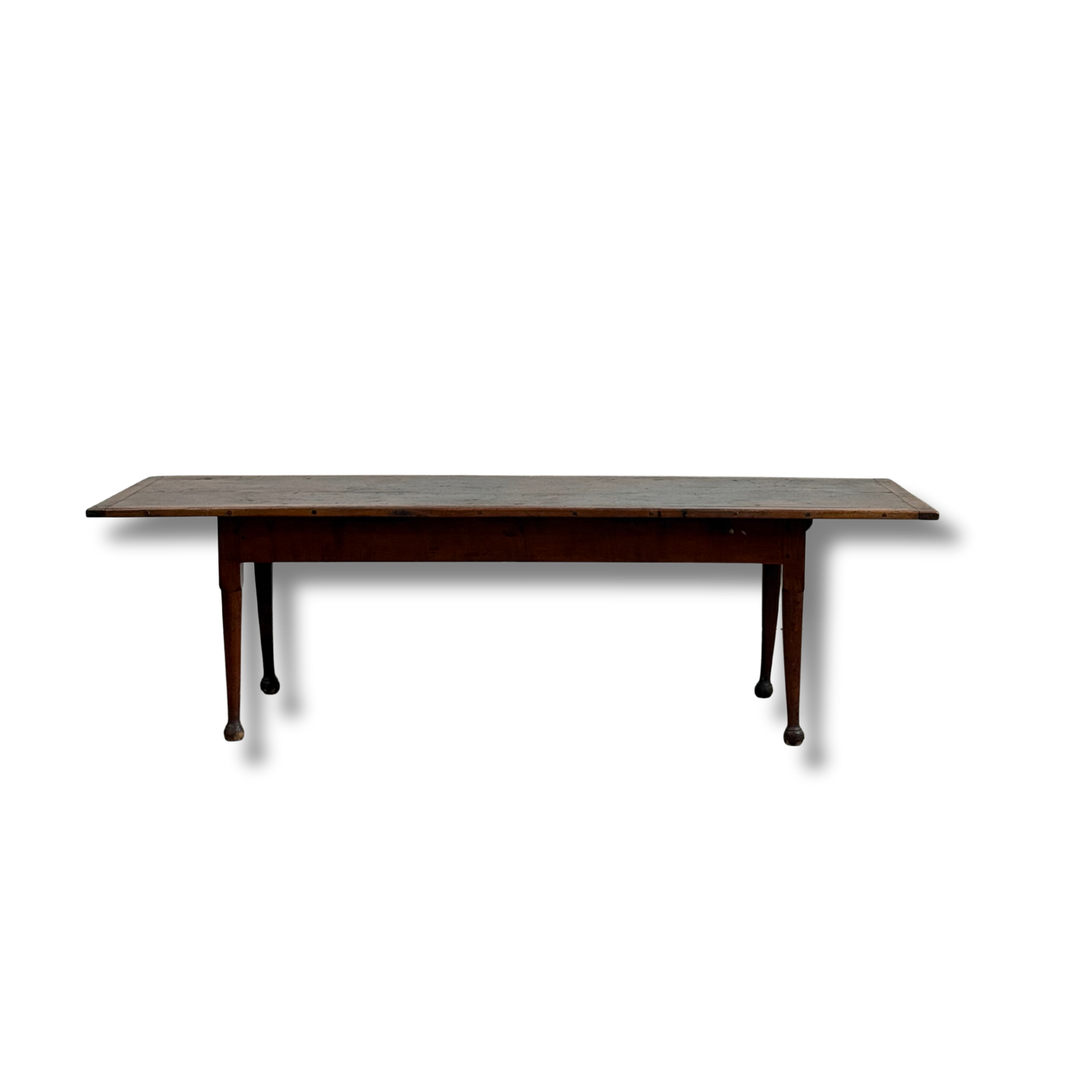 Large 19th C. Maple Tavern Table