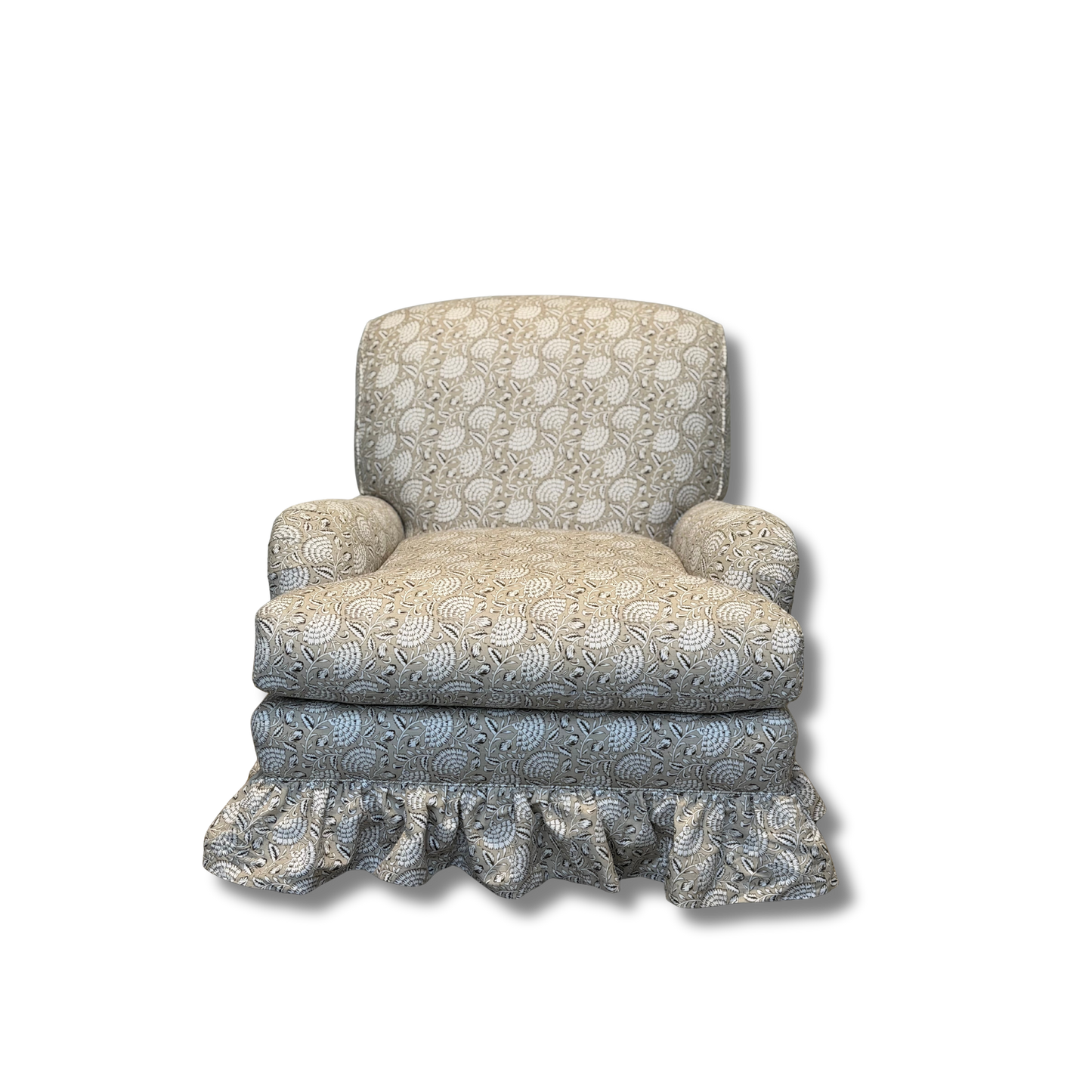 Clara Oversized Arm Chair in Putty