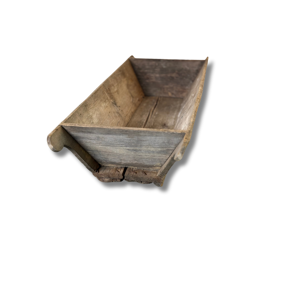 Large Antique Primitive Trough