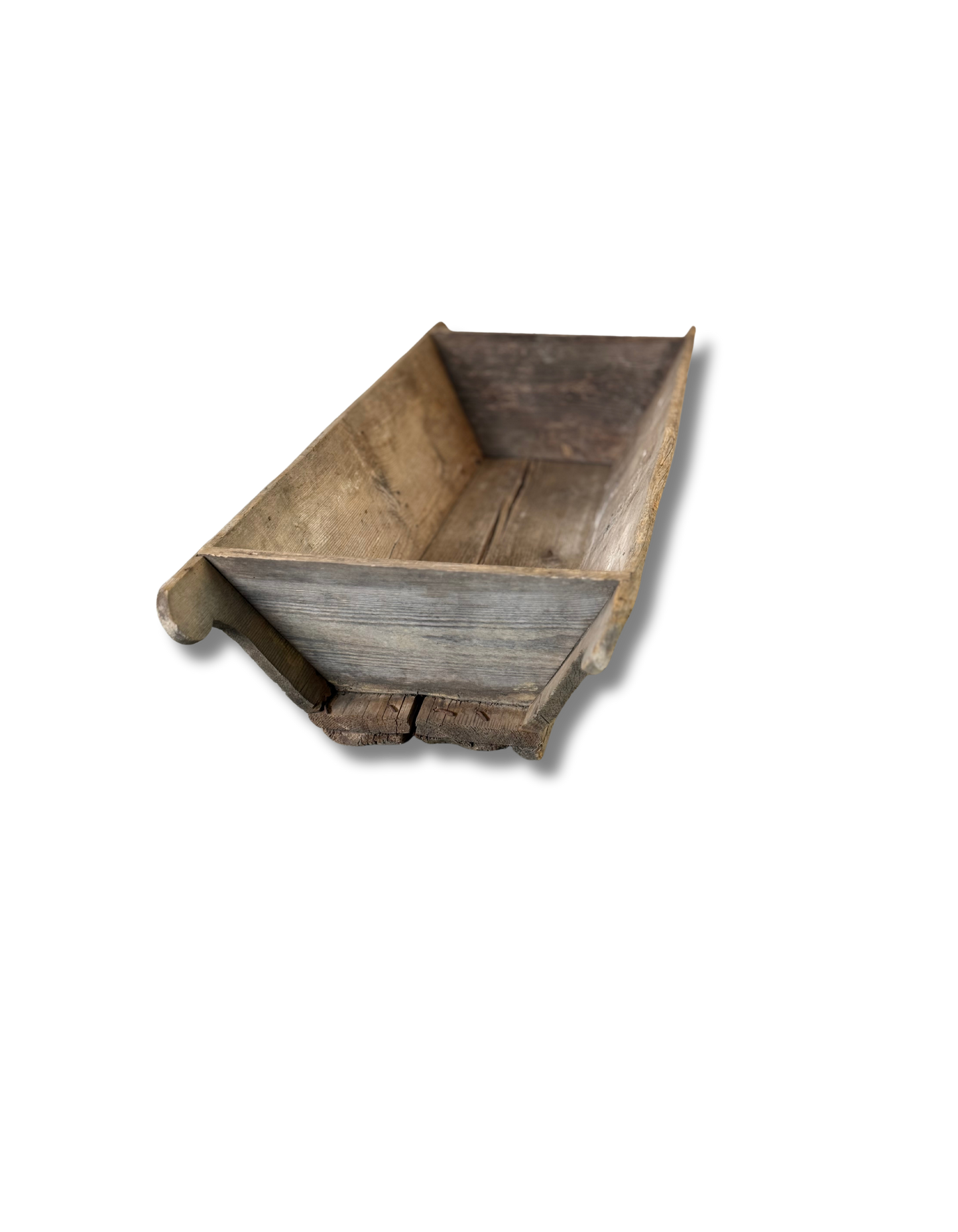 Large Antique Primitive Trough