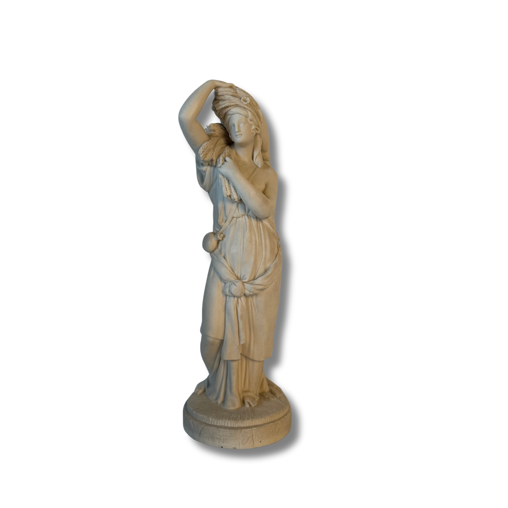 Vintage Parisian Bisque Figures. Classical