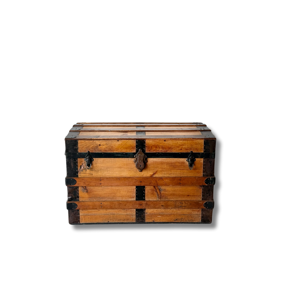 Beautiful Antique Dome Top Trunk