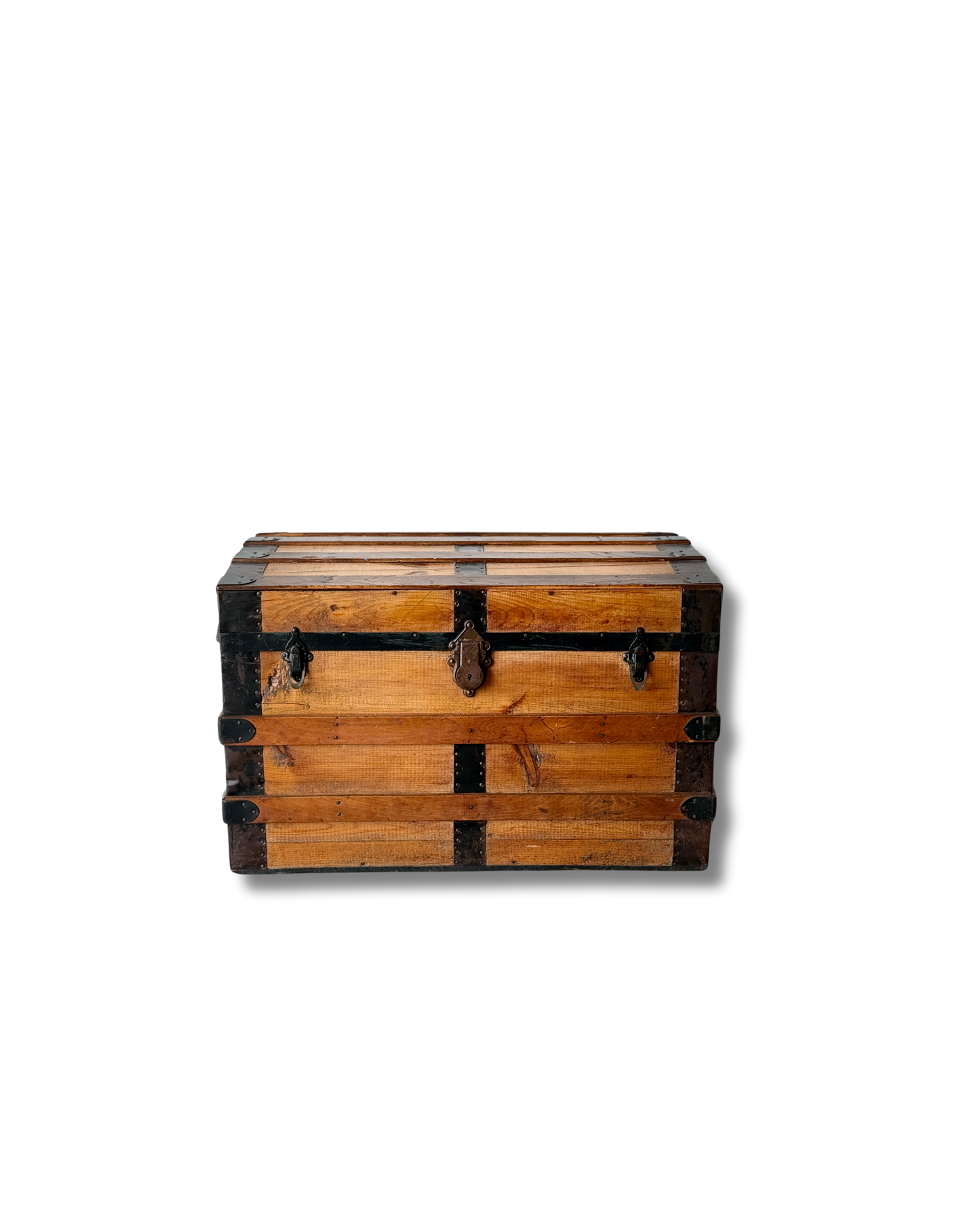 Beautiful Antique Dome Top Trunk