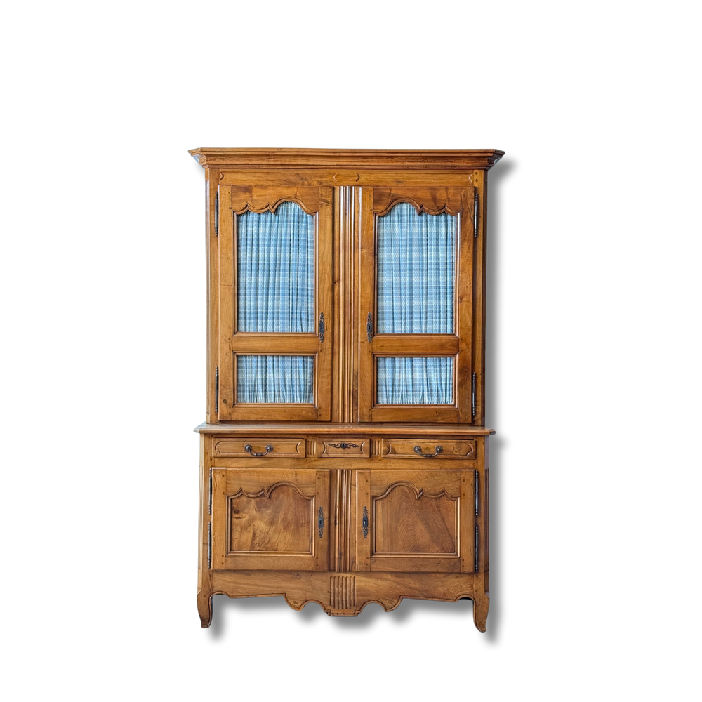 Louis XV Provincial Walnut Bibliotheque, France 18th C.