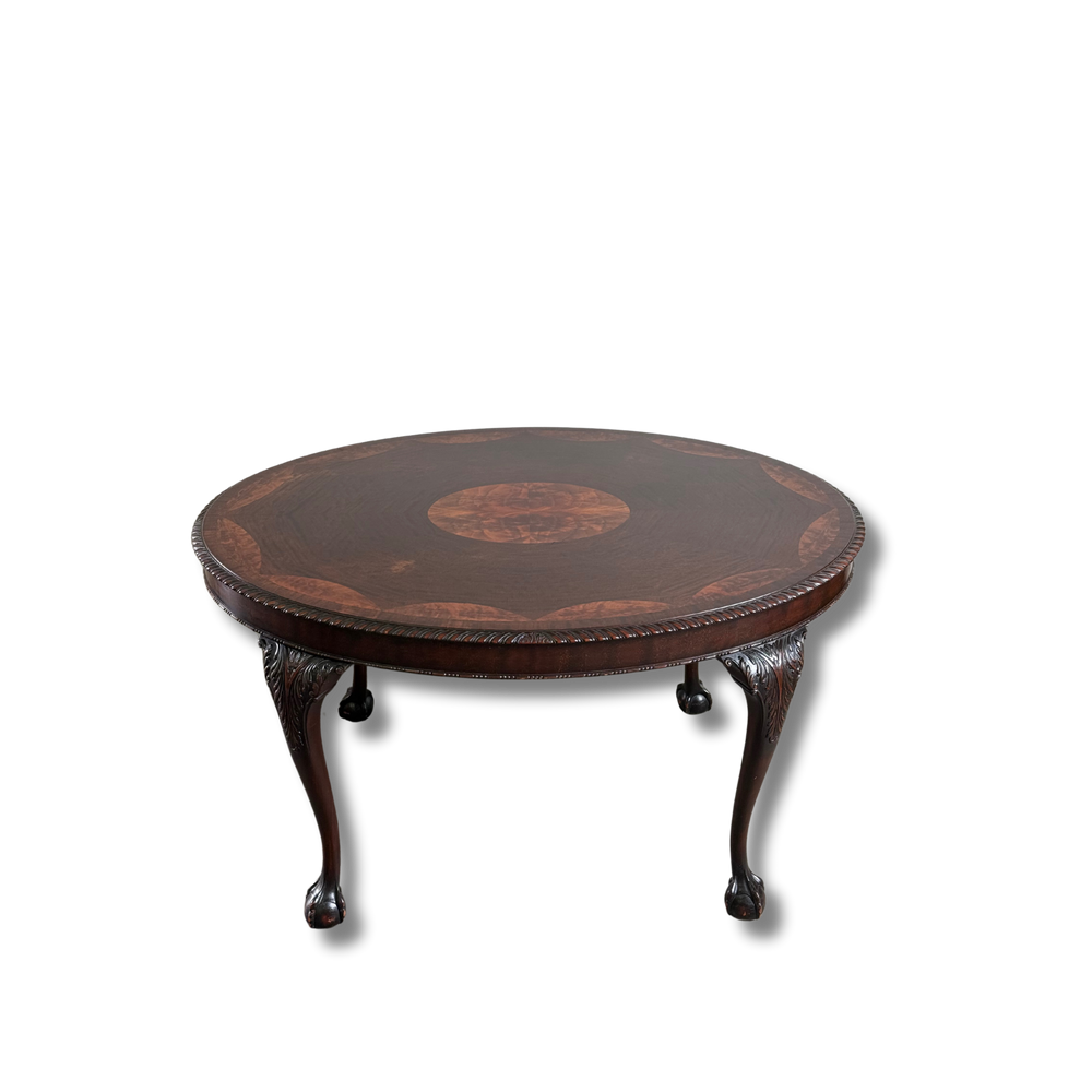 Antique Mahogany Oval Center Table
