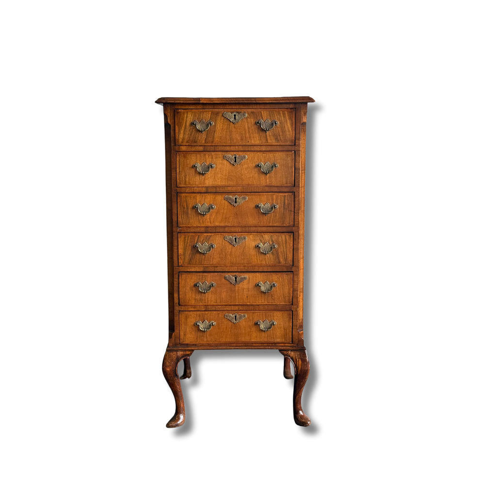 Antique French Provincial Carved Lingerie Chest