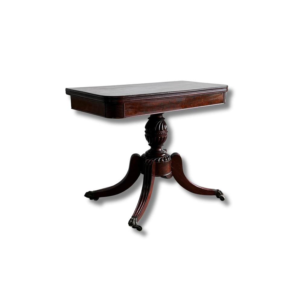 Vintage Empire Mahogany Card table