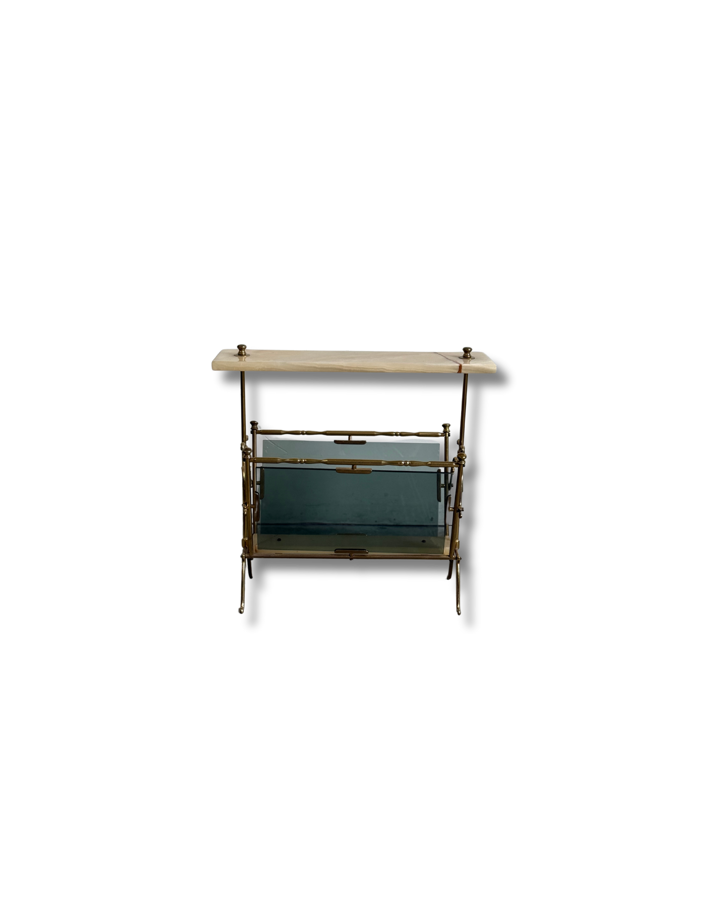 Vintage French Magazine Rack