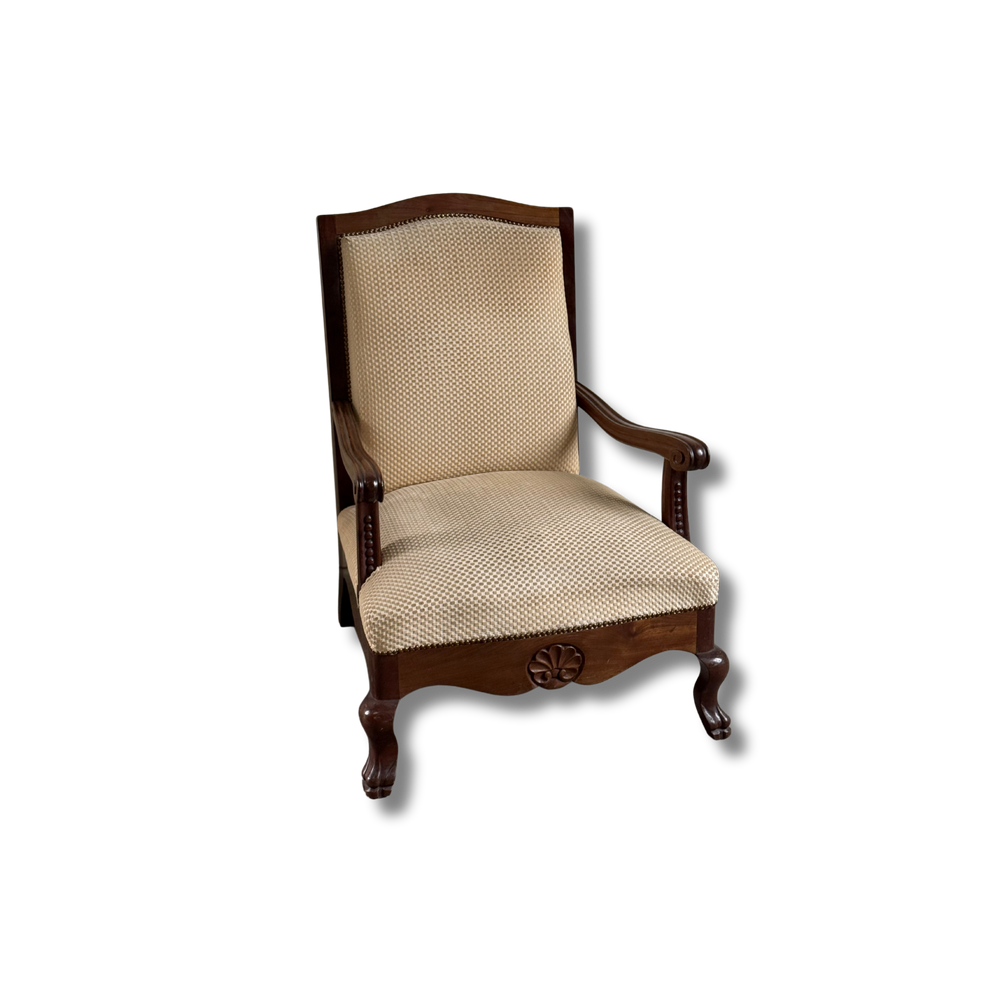 Georgian Style Mahogany Armchair