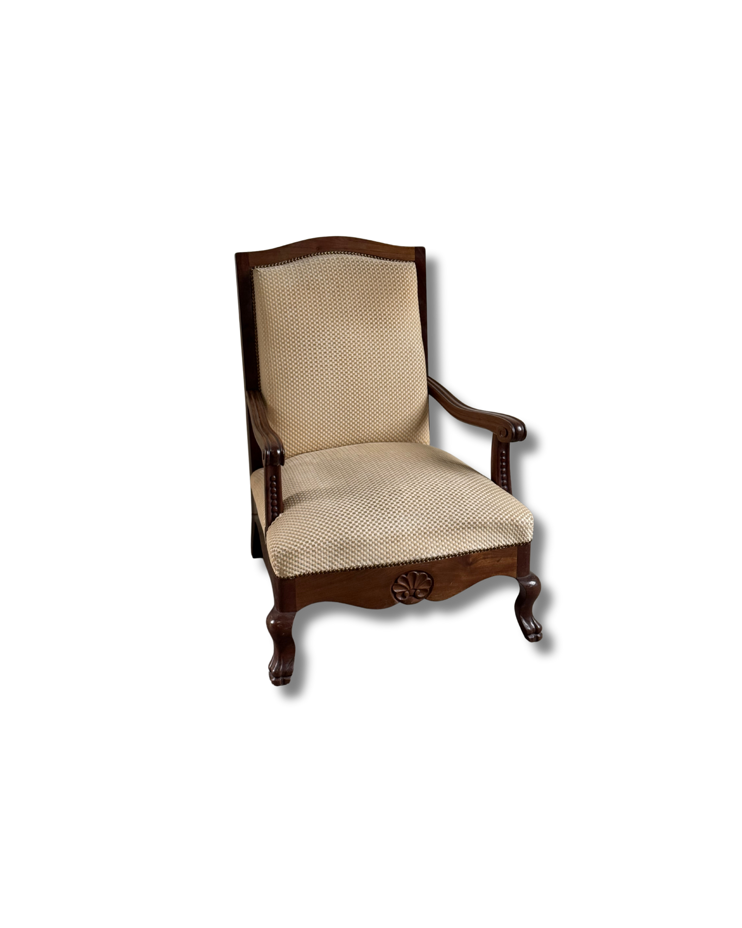 Georgian Style Mahogany Armchair