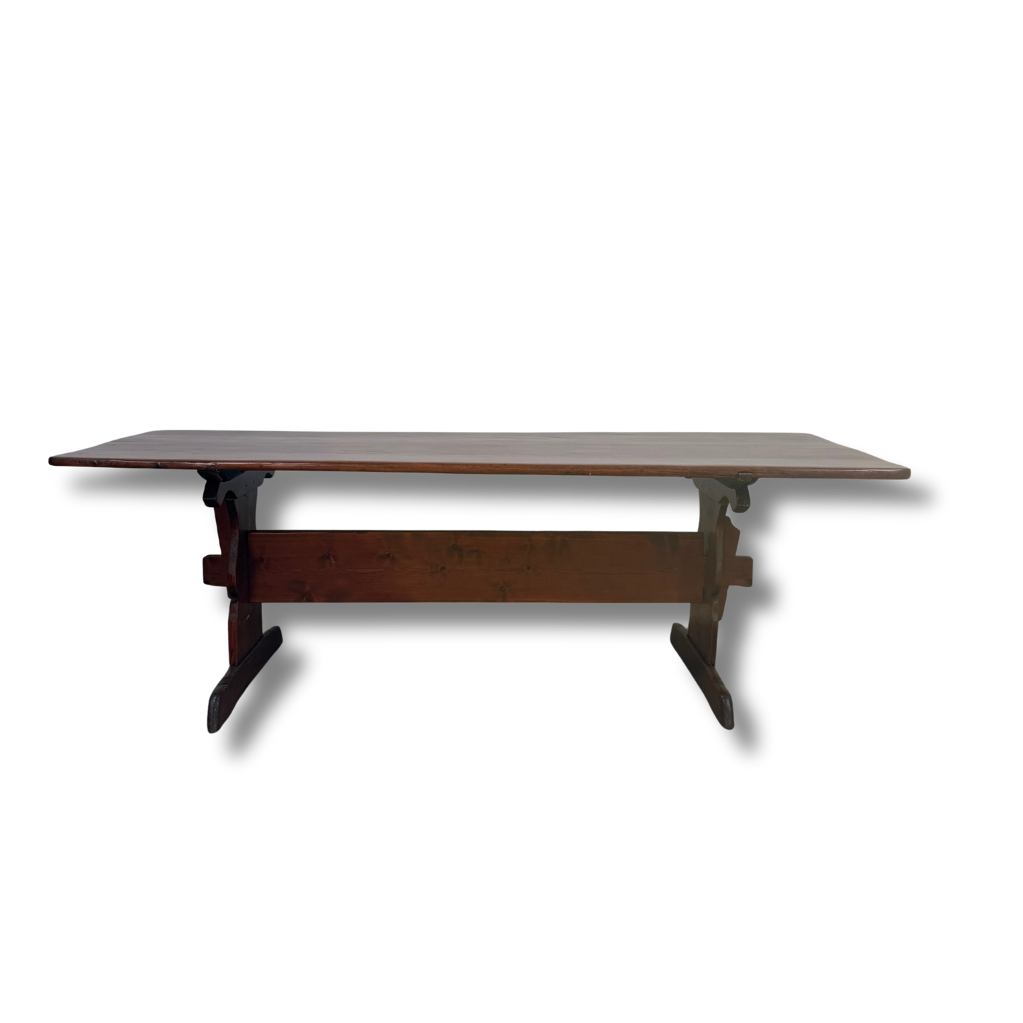 Antique Trestle Dining Table