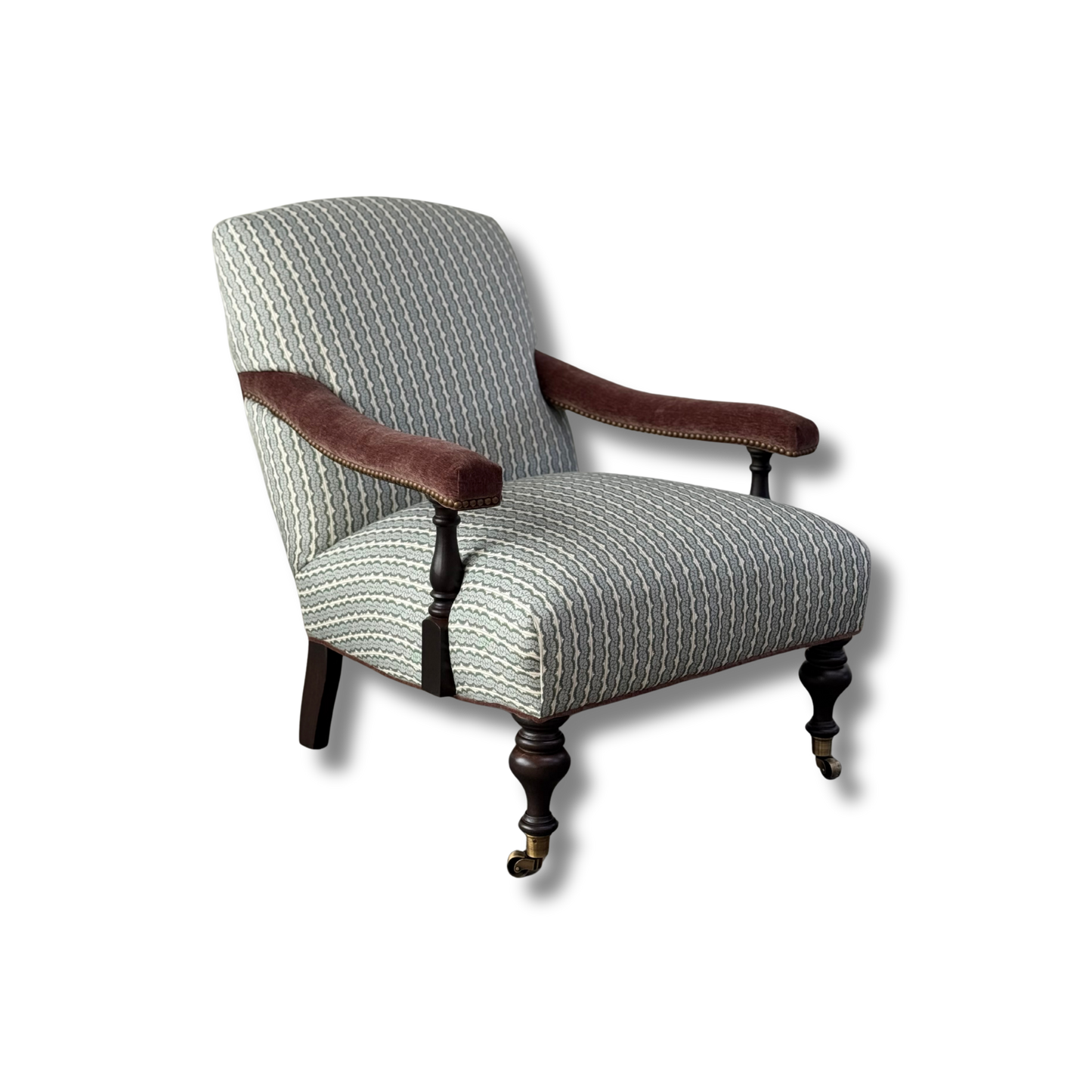 Adela Library Chair in Thyme
