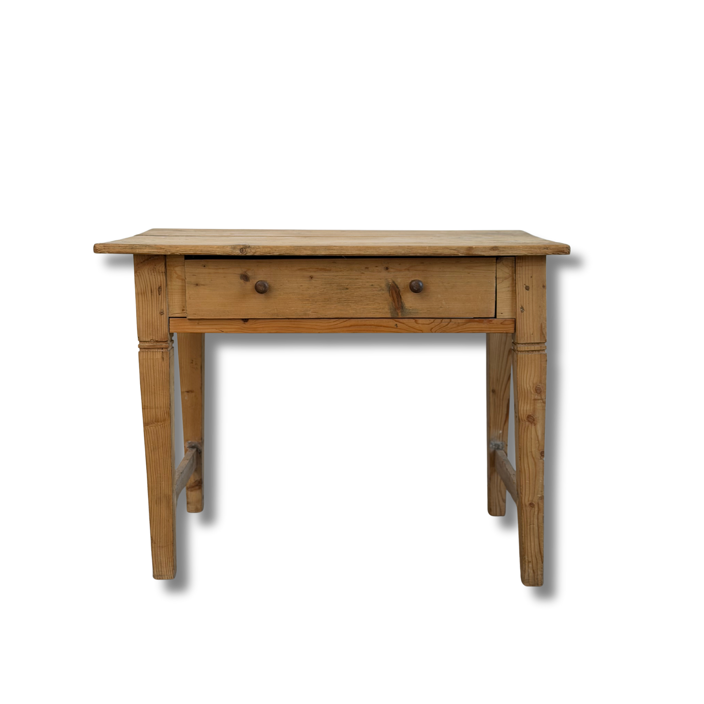 Pine Single Drawer Console Table
