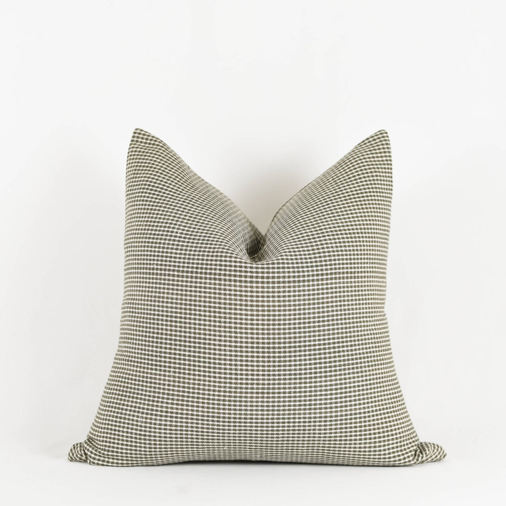 
                  
                    Georgie Green Check Pillow
                  
                