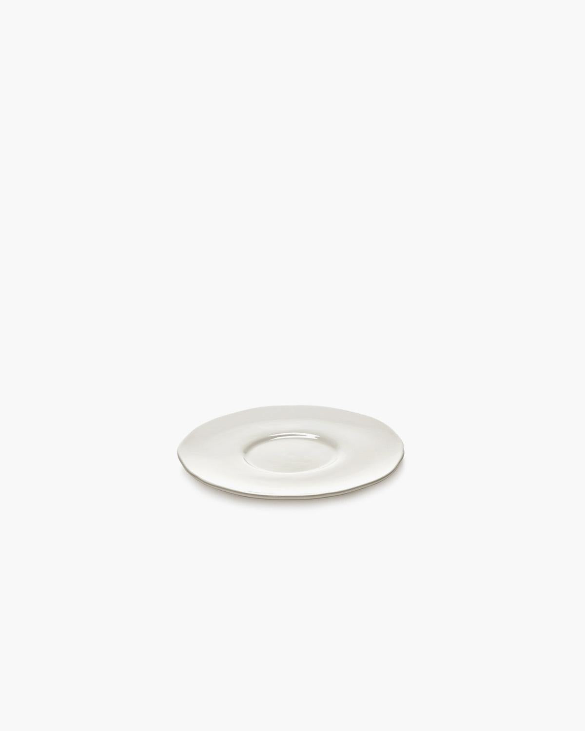 SAUCER COFFEE CUP WHITE SILHOUETTE