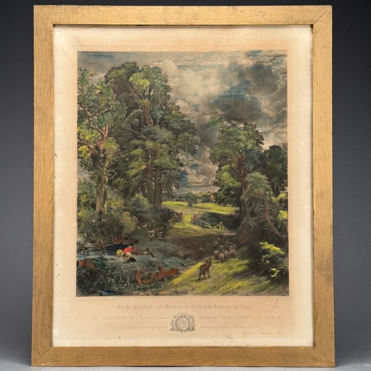 David Lucas, Landscape, Engraving